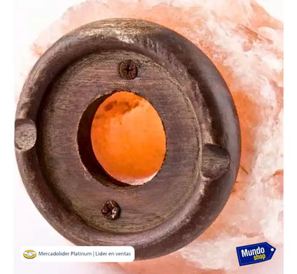 Lámparas De Sal Del Himalaya Aroma Esencia De Regalo. Naranja