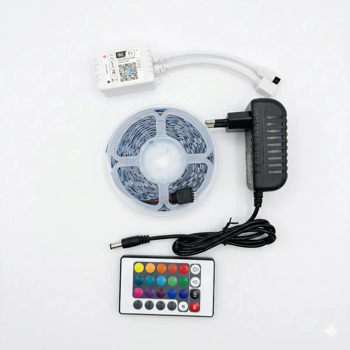 Tira LED RGB 10m inteligente WI-FI control app y remoto Wiiled