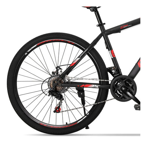 Bicicleta Montaña Rodado 29 Con 21 Velocidad Aro 29 Premium Color Rojo Tamaño Del Cuadro 29