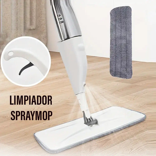 Mopa Spray Con Botella Desmontable! La Mejor Del Mercado! Beige