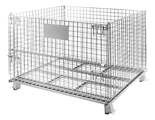 Carro Plataforma Mundo Shop Jaula Color Gris