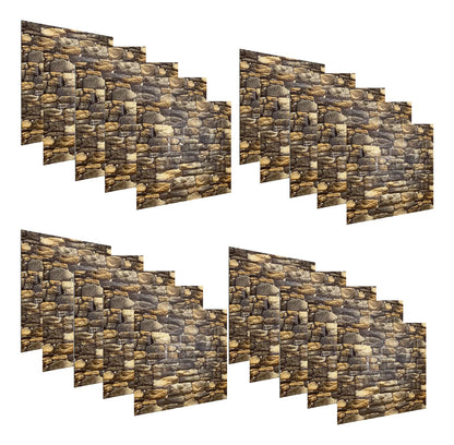 Pack x20 placas autoadhesivas ladrillo revestimiento
