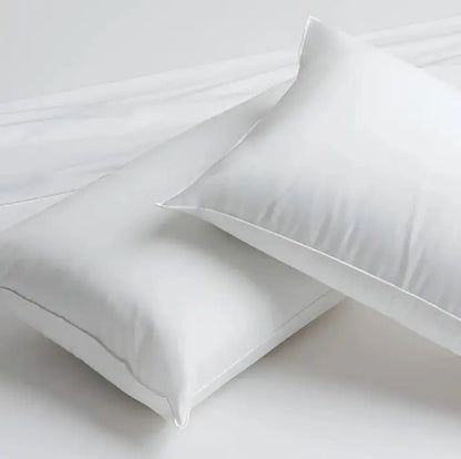 Almohada 100%poliéster hipoalergénica antiácaro cama sommier blanco