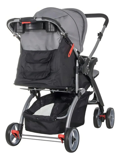 Coche carriola para paseo de bebe plegable 3 posiciones