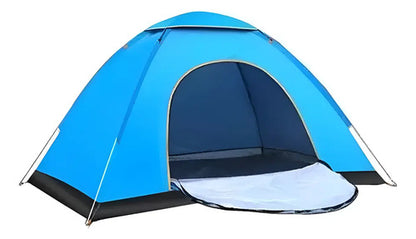 Carpa Iglu Autoarmable 2 A 3 Personas Camping 190 X 130cm Celeste