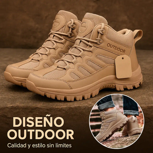 Calzado Botas De Trekking Para Adulto Tipo Borcego