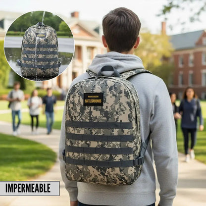 Mochila Urbana Táctica Militar Gris Militar