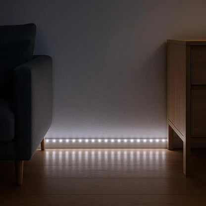 Tira luces LED RGB 5m decorativa control autoadhesiva RGB