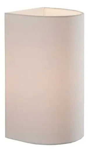 Aplique pantalla de pared tela rustico nórdico iluminación blanco