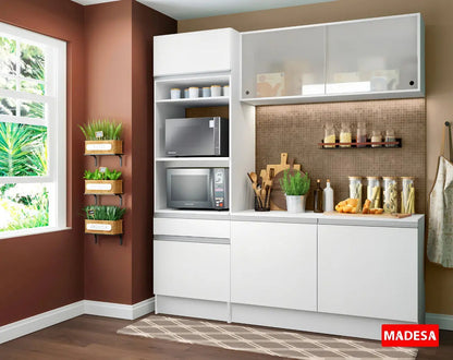 Mueble cocina bajo mesada kit aéreo alacena aparador
