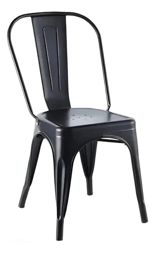 Silla Tolix reforzada interior/exterior metalica comedor