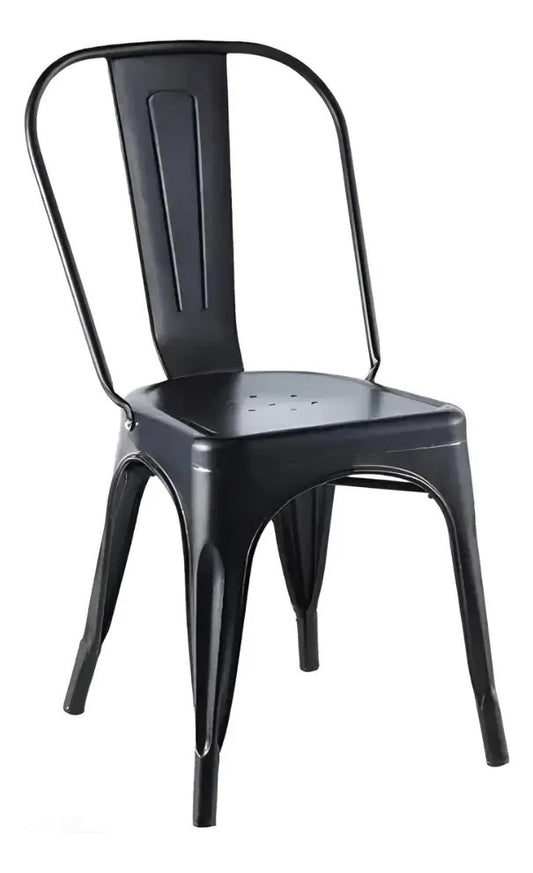 Silla Tolix reforzada interior/exterior metalica comedor