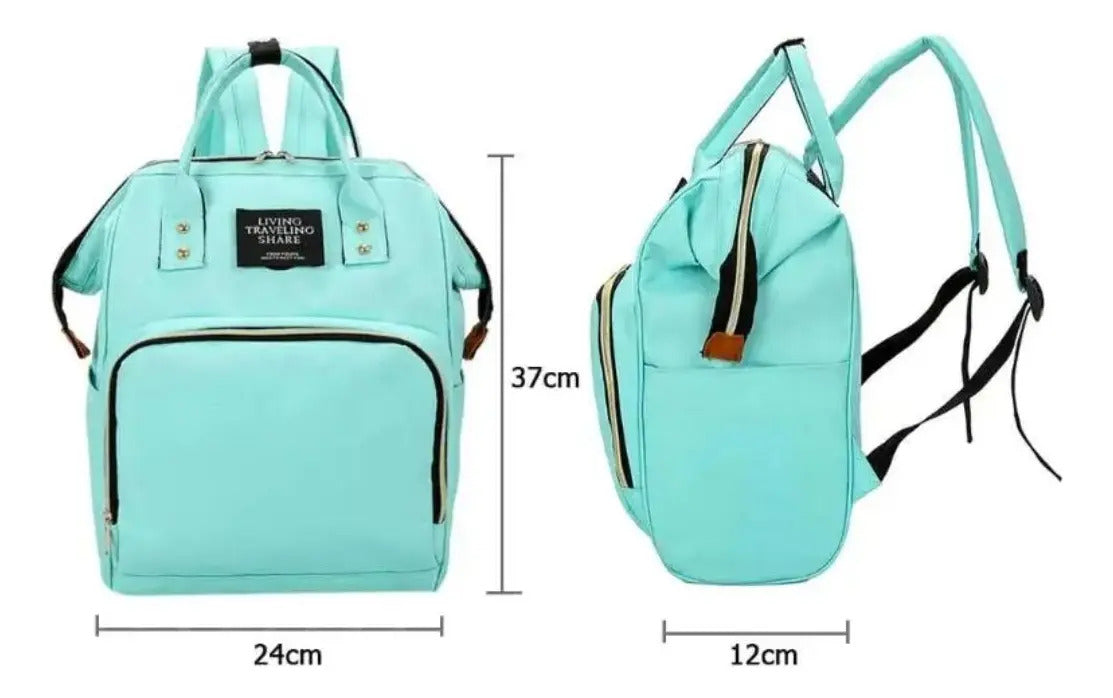 Bolso mochila maternal bebe resistente impermeable madre