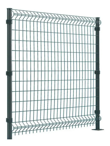 Cercos Perimetrales Reja Panel Pre Fabricadas Seguridad Verde