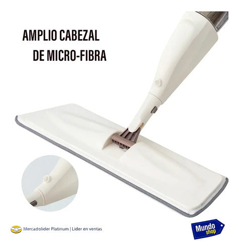 Mopa Spray Con Botella Desmontable! La Mejor Del Mercado! Beige