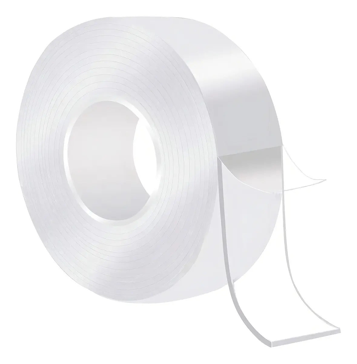 Cinta adhesiva nano tape gel doble faz transparente