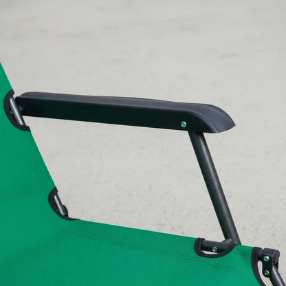 Silla reposera catre plegable anatómica liviana con almohada