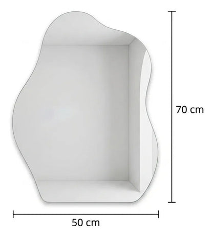 Espejos Inteligente Baño 3 Modos Touch Moderna 50*70cm Blanco