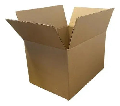 Lote cajas de cartón para mudanzas pack x10 40x30x30 + cinta marrón