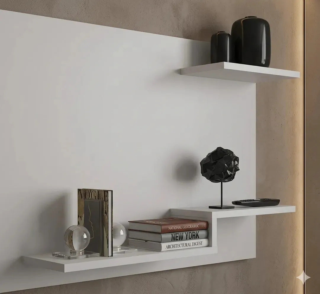 Panel rack TV Filadelfia nordico 42 pulgadas madera