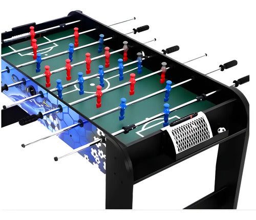 Futbolito Metegol De Madera C/accesorios Semi Profesional Negro