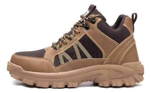 Calzado Bota De Seguridad Para Trabajo Punta Reforzada