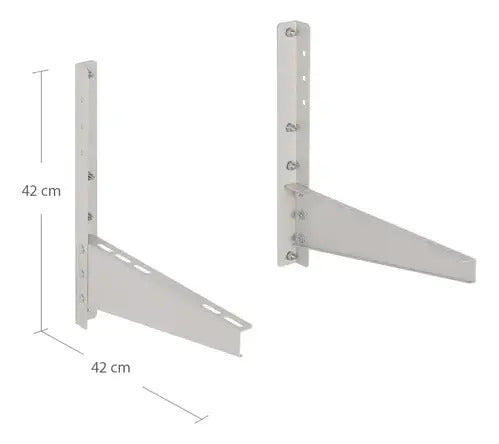 Mensulas Soporte Para Aire Acondicionado 42x42 Cm 12000 Btu