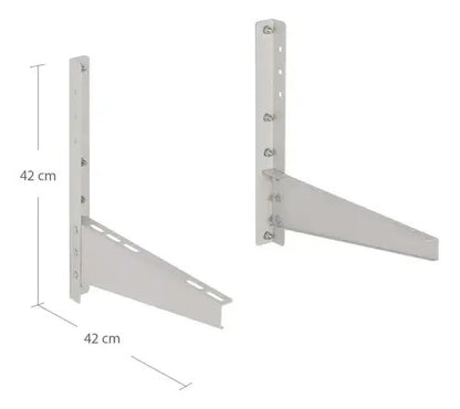 Mensulas Soporte Para Aire Acondicionado 42x42 Cm 12000 Btu