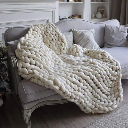 Manta Frazada Suave Invierno 1 Plaza Abrigada 1x2m Poliester Liso 1 Kg Blanco