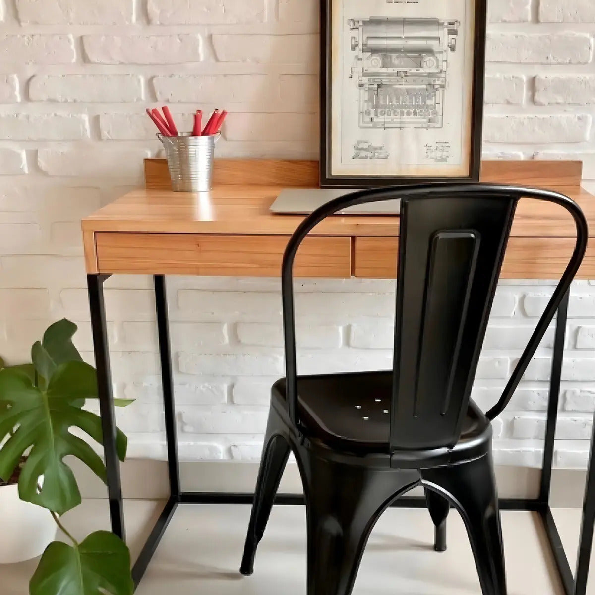 Silla Tolix reforzada interior/exterior metalica comedor
