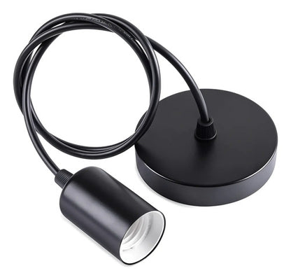 Portalamparas Colgante Liso Decorativo Pase E27 Techo