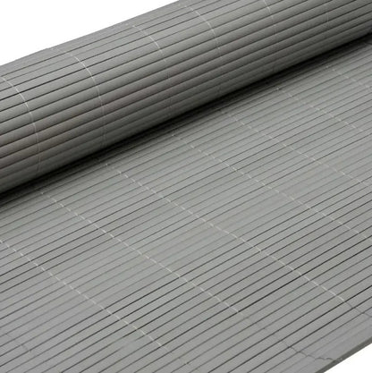 Cerca de PVC gris 1,0 x3 mts esterilla cerramiento gris