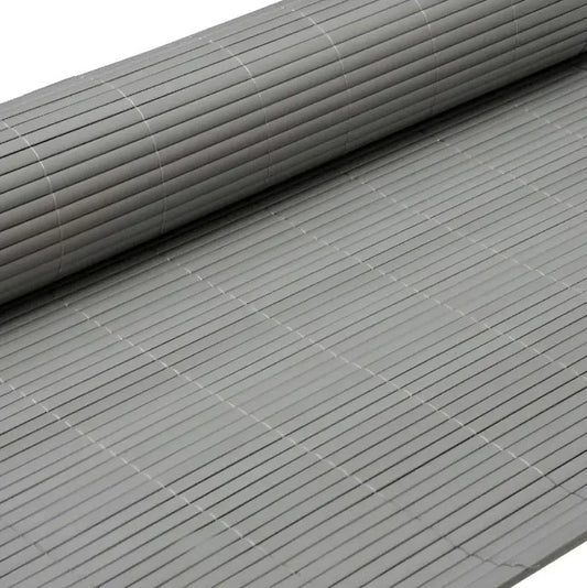 Cerca de PVC gris 1,0 x3 mts esterilla cerramiento gris