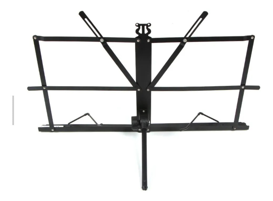 Atril partituras de mesa + funda musica negro