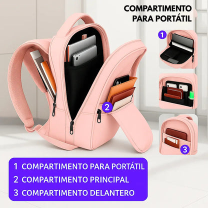 Mochila multiuso urbana viaje porta notebook Matein 1007 28l