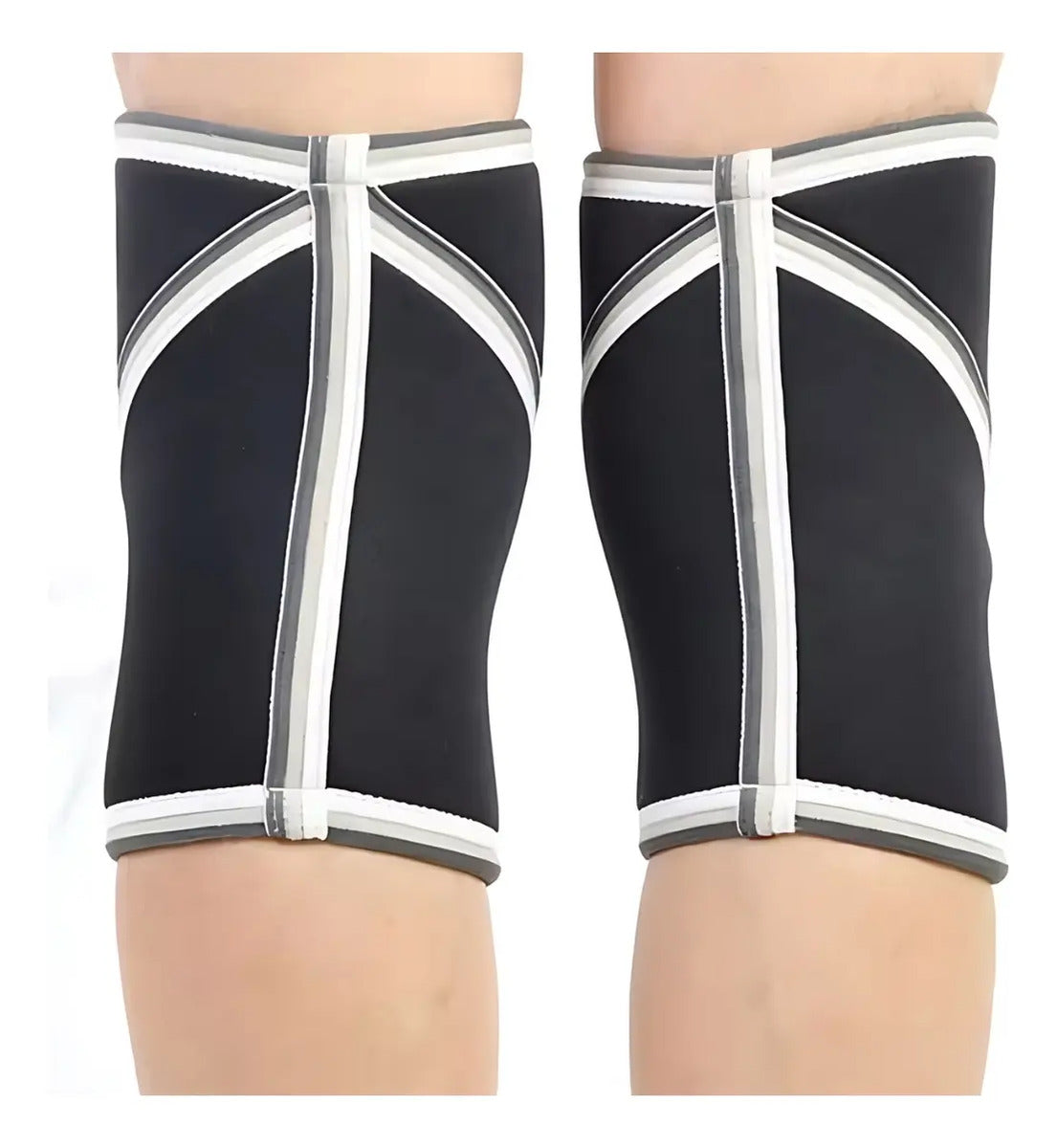 Rodillera deportiva de neopreno Bosco negro crossfit gym talle m