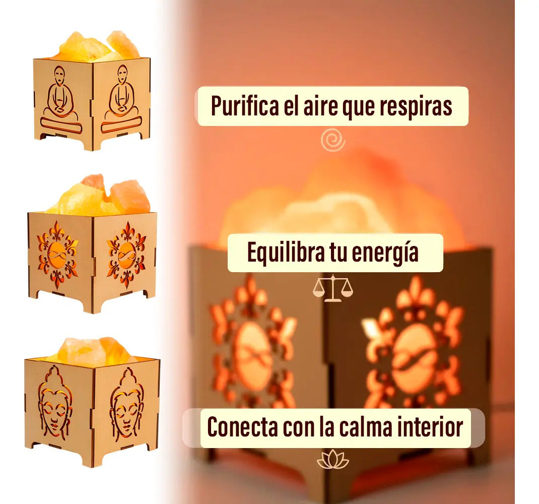 Lámparas de sal del Himalaya fanal tematico 10 x10