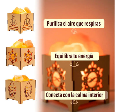 Lámparas de sal del Himalaya fanal tematico 10 x10