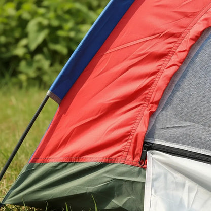 Carpa Outter Camping Para Dos Personas 2,0 X 2,0 M Nylon Rojo