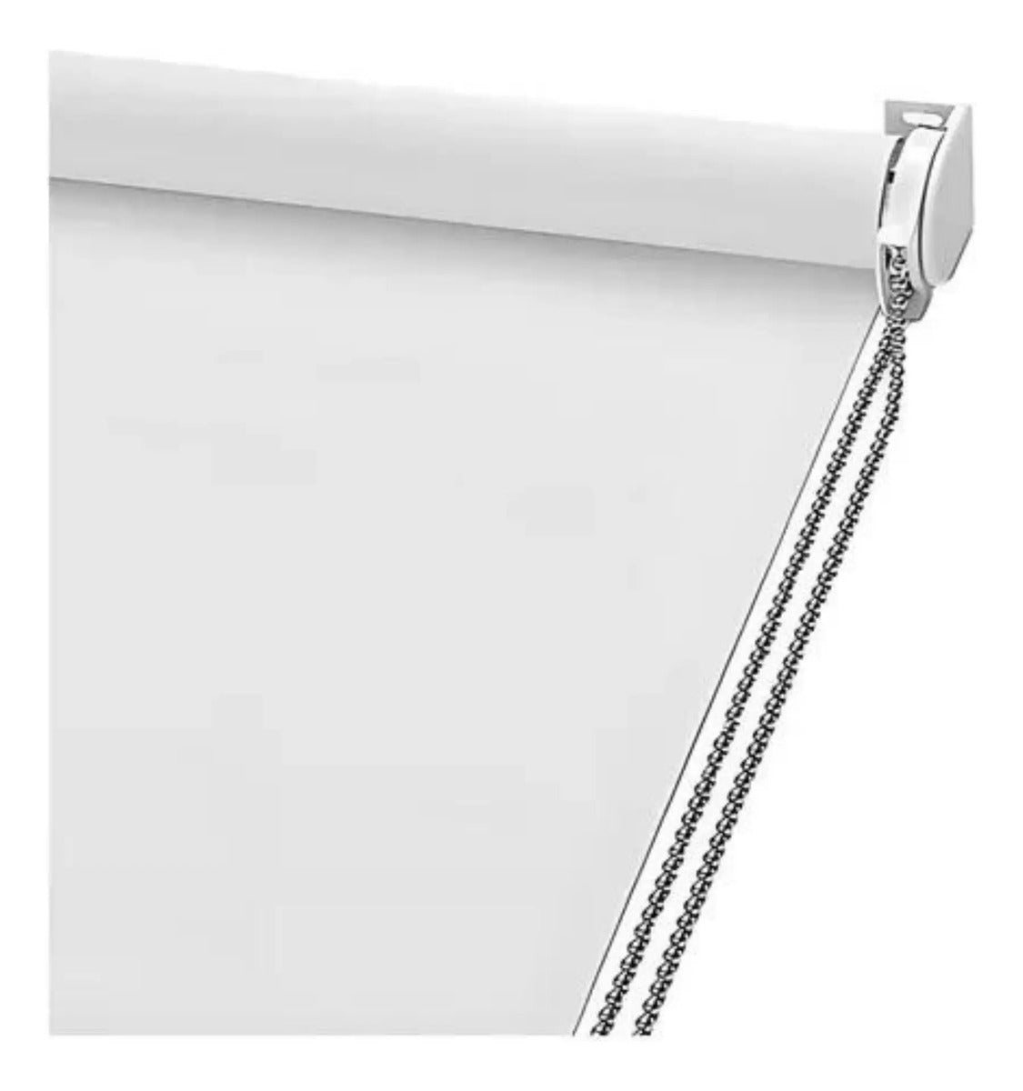 Cortina roller blackout 150*200cm interior living cocina blanco