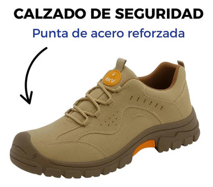 Calzado De Trabajo Seguridad Punta Reforzada Estilo Casual