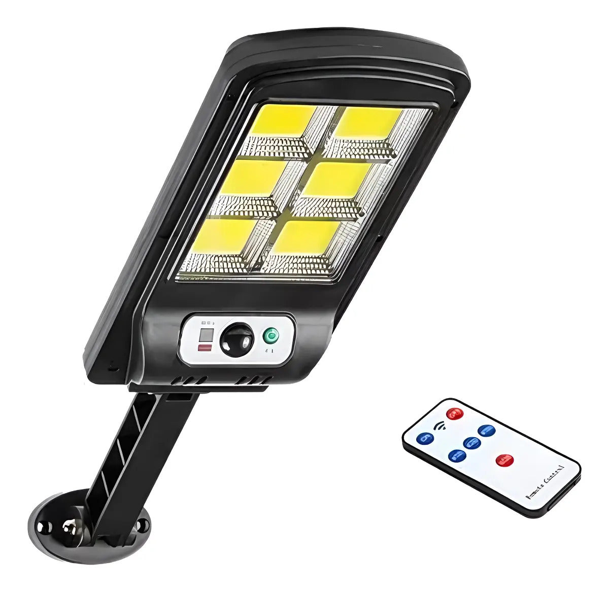 Lámpara COB de pared LED sensor de movimiento y solar
