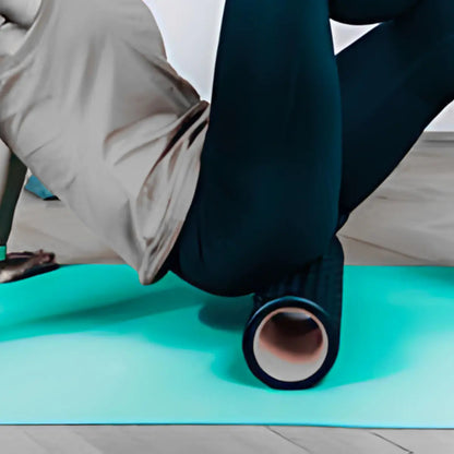 Rolo rodillo Bosco foam roller masajeador pilates set full