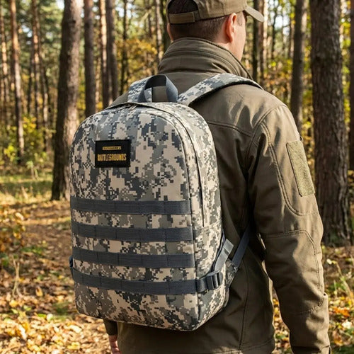 Mochila Urbana Táctica Militar Gris Militar