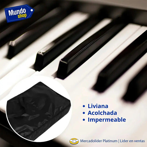 Funda Teclado 5 Octavas 61 Teclas - Casio Yamaha Teclado