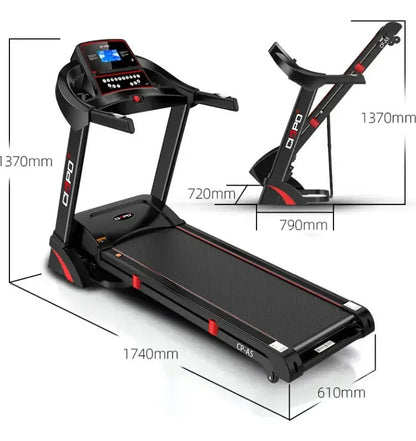 Caminadora eléctrica plegable 3.25hp inclinación automática