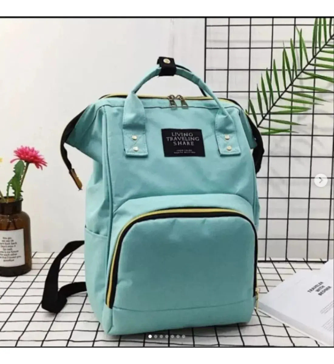 Bolso mochila maternal bebe resistente impermeable madre