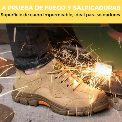 Calzado De Trabajo Seguridad Punta Reforzada Estilo Casual