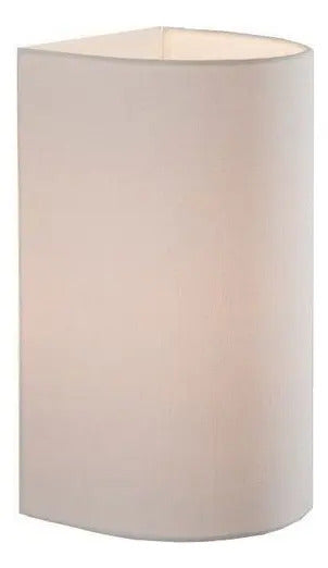 Aplique pantalla de pared tela rustico nórdico iluminación
