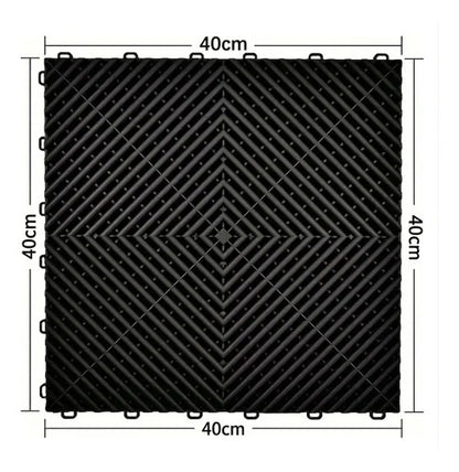 Piso Encastrable 40x40cm Polipropileno Baldosa Detailing